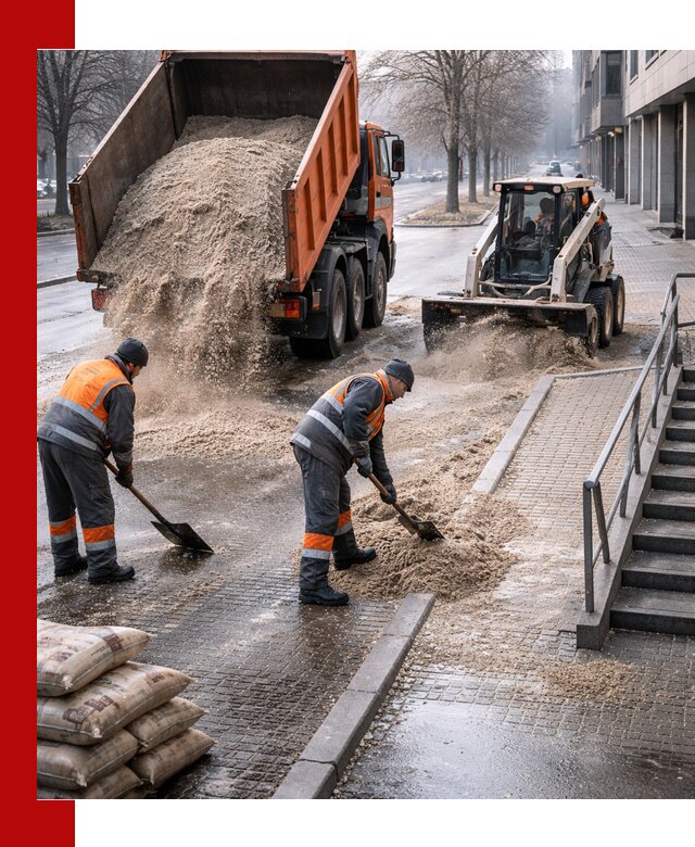 Поставка противогололедных материалов в Темрюке