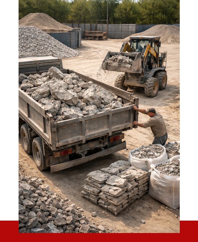 Купить бой бетона с доставкой в Темрюке от 4941 р. | ПРОНЕРУДТмр