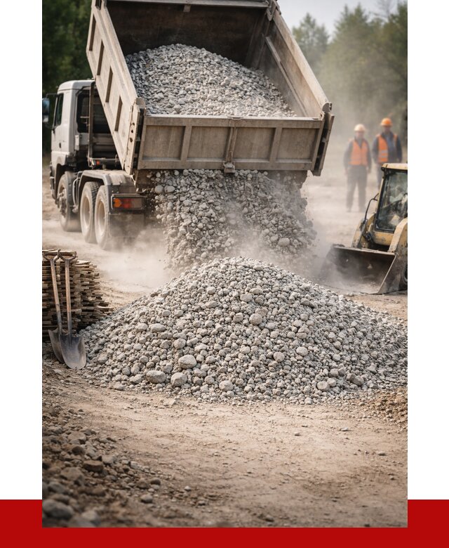 Купить дробленый бетон в Темрюке от 1750 р./куб | ПРОНЕРУДТмр