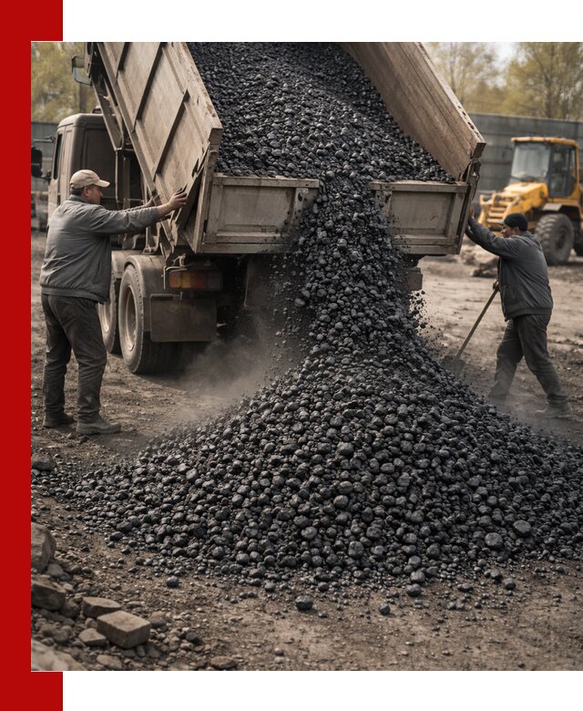 Доставка угля семечка самосвалами в Темрюке