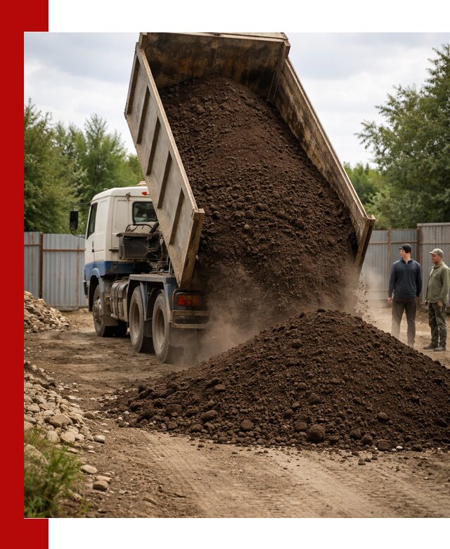 Доставка самосвалом 10 кубов в Темрюке быстро и надёжно