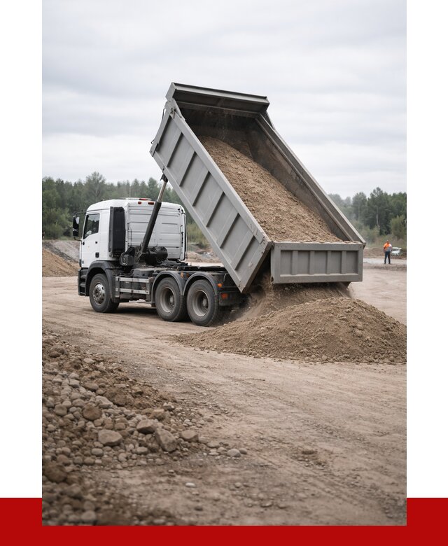 Доставка самосвалом 15 кубов в Темрюке от 6690 руб. | ПРОНЕРУДТмр