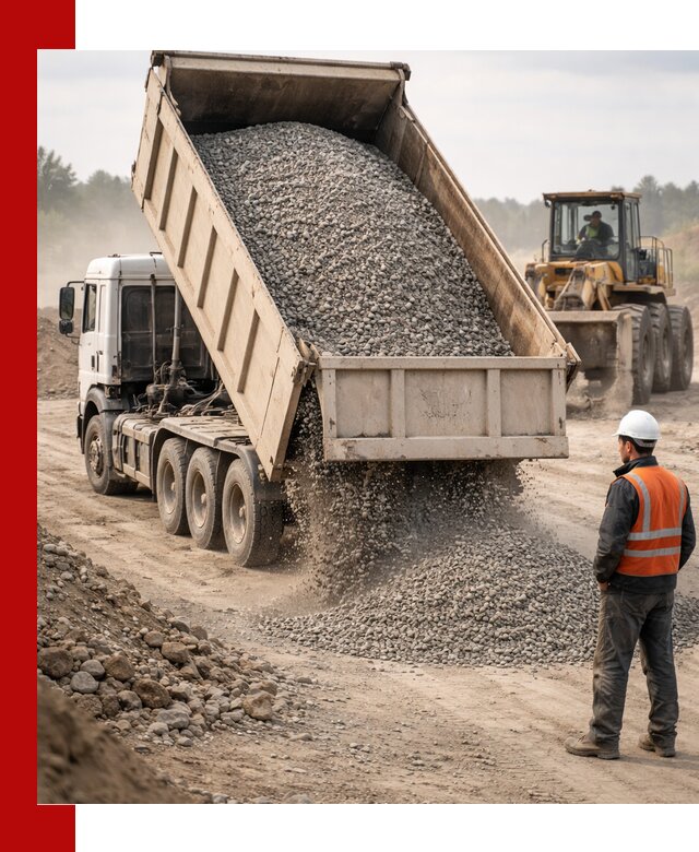 Доставка самосвалом 40 кубов цемента и сыпучих в Темрюке