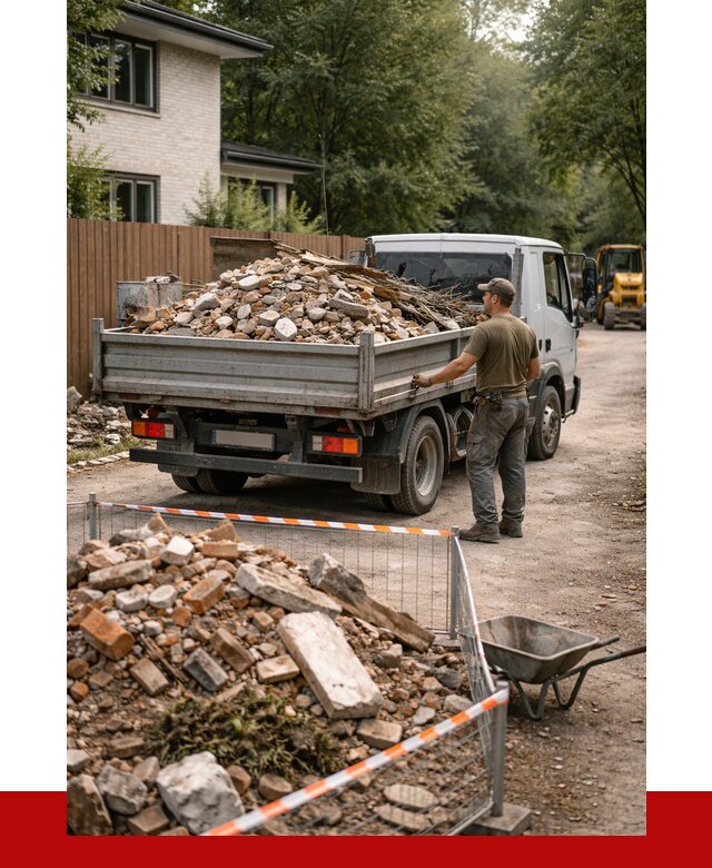 Вывоз строительного мусора с погрузкой в Темрюке от 7720 р | ПРОНЕРУДТмр