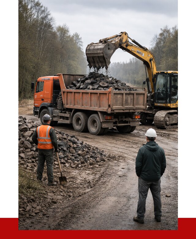 Вывоз асфальта в Темрюке от 4632 р. самосвалом ПРОНЕРУДТмр