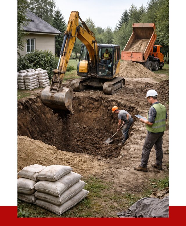 Рытье котлована в Темрюке быстро от 4632 р. ПРОНЕРУДТмр