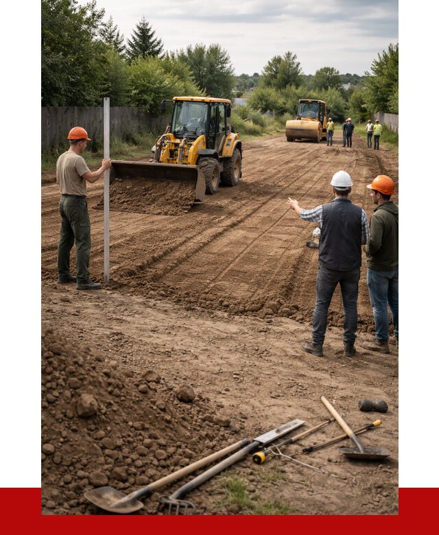 Планировка участка грунтом в Темрюке от 4632 р ПРОНЕРУДТмр